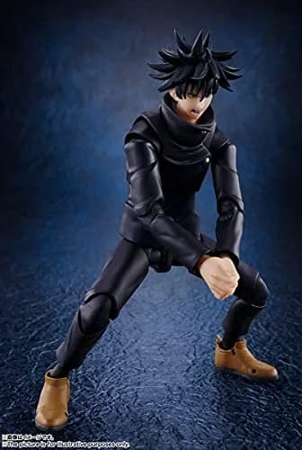 TAMASHII NATIONS Megumi Fushiguro S.H.Figuarts Action Figure | Anime Figure with Interchangeable Parts thumbnail 5