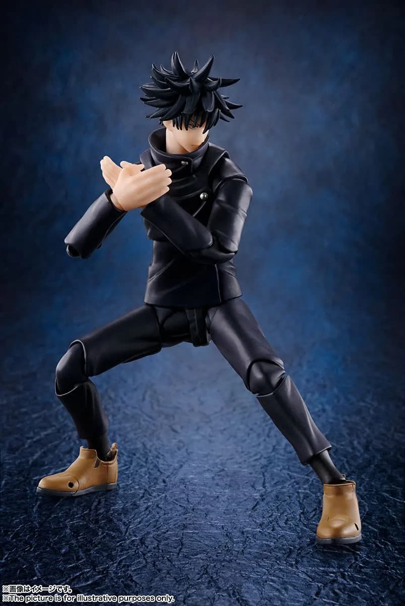 TAMASHII NATIONS Megumi Fushiguro S.H.Figuarts Action Figure | Anime Figure with Interchangeable Parts - view 6