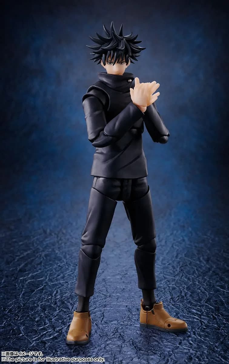 TAMASHII NATIONS Megumi Fushiguro S.H.Figuarts Action Figure | Anime Figure with Interchangeable Parts - view 2