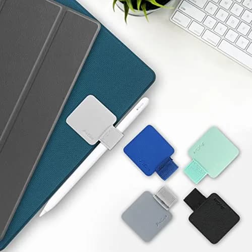 ProCase 5 Pack Pen Loop Holder for Notebooks & Tablet Case | Elastic Pen & Stylus Band Assorted Colors thumbnail 2
