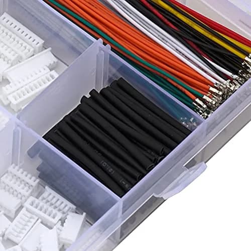 Keszoox MX 1.25mm Connector Kit with 28AWG Pre-Crimped Cables (200pcs, 150mm) | Molex PicoBlade Compatible for Pixhawk Drones thumbnail 7