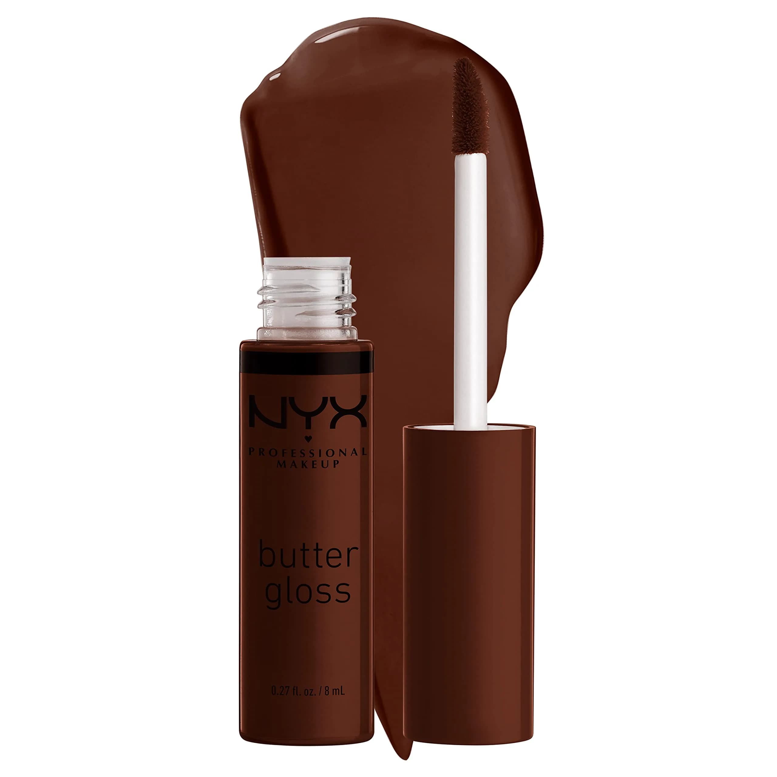NYX PROFESSIONAL MAKEUP Butter Gloss Brown Sugar, Lava Cake | 8 ml (0.27 Fl Oz) - main product image