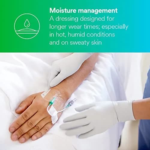 Tegaderm Diamond Pattern Film Dressing 1-3/4 in x 1-3/4 in | Waterproof, Breathable, Sterile thumbnail 5