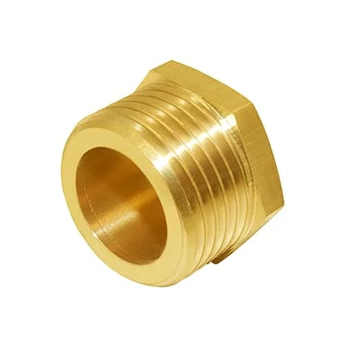 Joywayus Brass 3/4" GHT Male Garden Hose Plug | Durable Brass Water Port Blocker thumbnail 5