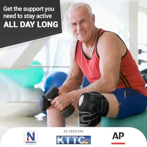 DR. BRACE ELITE Knee Brace with Side Stabilizers & Patella Gel Pads - Large, Mercury | FDA Approved Orthopedic Brace for Pain Relief & Recovery thumbnail 4
