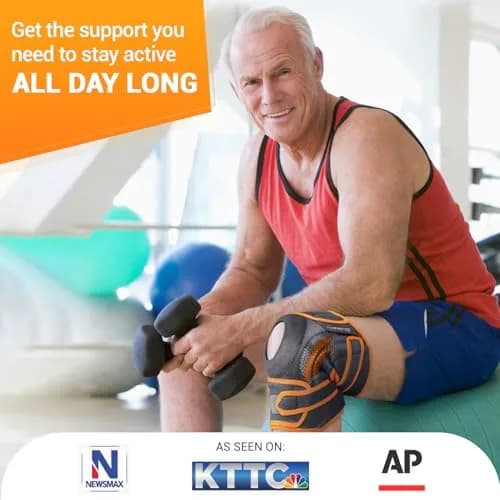 DR. BRACE ELITE Knee Brace with Side Stabilizers & Patella Gel Pads | Maximum Support & Relief for Men & Women thumbnail 4