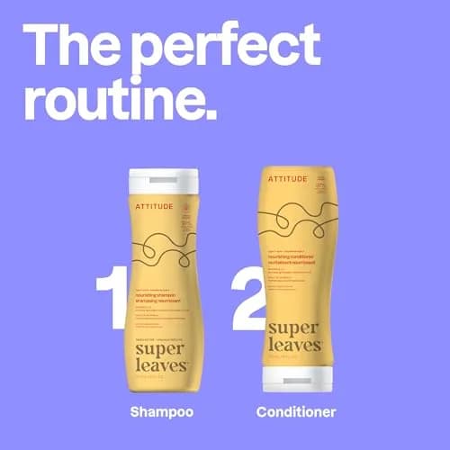 ATTITUDE Nourishing Conditioner for Curly Hair with Moringa Oil, Vegan and Naturally Derived, 3a, 3b, 3c Curl Type, 532ml (18 Fl Oz) Pack of 6 | Lightweight Moisture for Defined Curls thumbnail 6