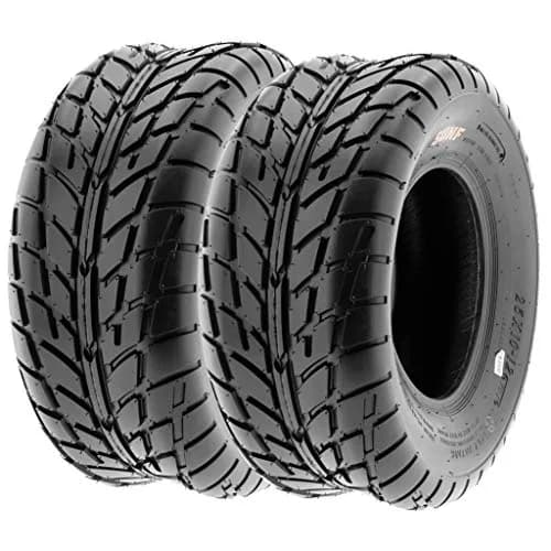 SUNF A021 TT Sport ATV UTV Dirt & Flat Track Tires 25x10-11 | 6 PR Tubeless for Paved & Hard Terrain thumbnail 1