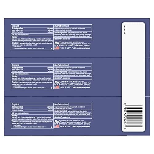Crest 3D White Arctic Fresh Whitening Toothpaste 3.8 oz (112ml) Tubes | Removes 90% More Surface Stains thumbnail 9