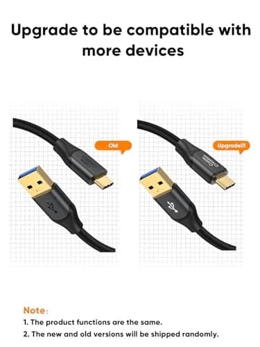 CableCreation USB A to USB C Cable 1m (3.3FT) | 10Gbps Data Transfer & 60W Charging thumbnail 9