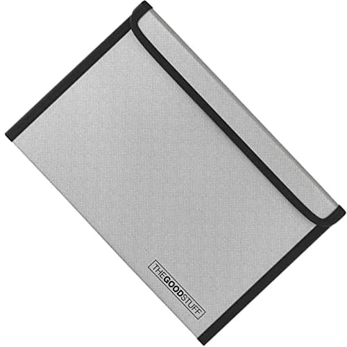 The Good Stuff Fireproof Cash Envelope 20.3cm (8 Inch) | Protects Cash, Passports, Jewelry Up to 2000°F thumbnail 1
