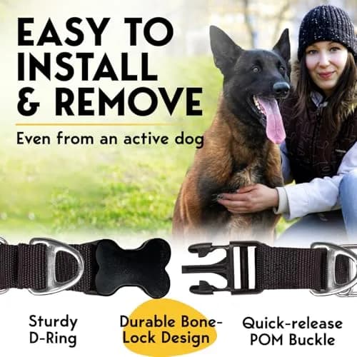 PET JETT Dog Prong Collar 20-23" | No Pull Stainless Steel Adjustable thumbnail 5