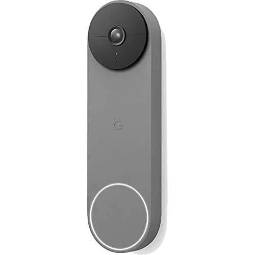 Google Nest Doorbell (Battery) - Ash | Wireless Video Doorbell with HD Night Vision thumbnail 1