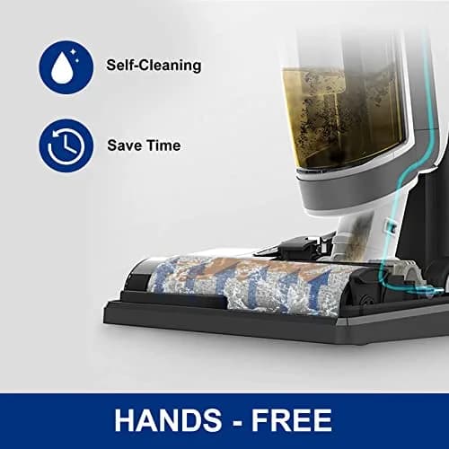 MXZONE Tineco iFloor 3/Floor One S3 Replacement Roller Brush & HEPA Filter Kit (2 Brush Rollers, 2 Filters, 1 Cleaning Brush) | For Sealed Wood, Tile, Marble Floors thumbnail 7