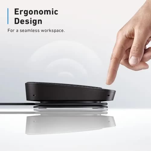 Anker PowerConf S330 USB Speakerphone for Home Office | Full Duplex, 360° Voice, Plug & Play thumbnail 7