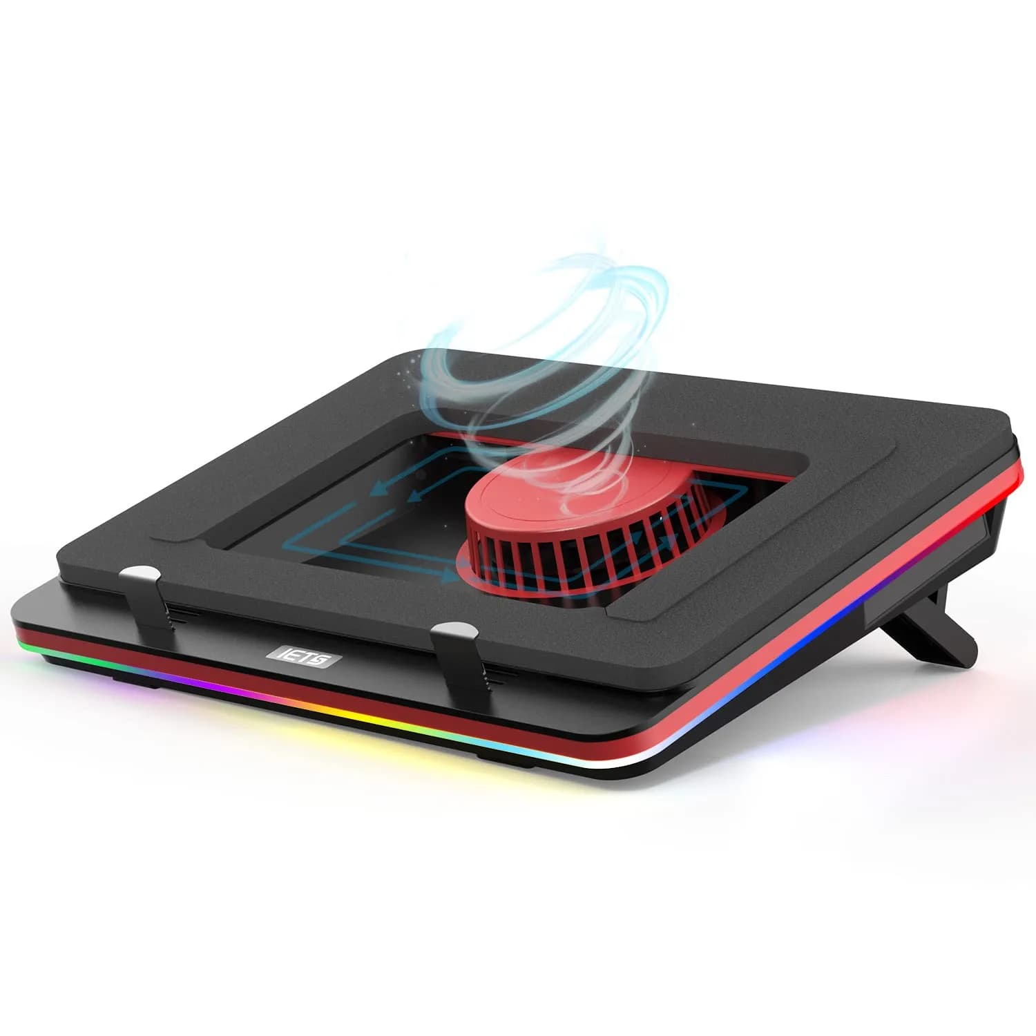 IETS GT500 RGB Laptop Cooling Pad | 5000 RPM Turbo-Fan, Variable Speed, Seal Foam, Dust Filter | 1.14 kg - main product image