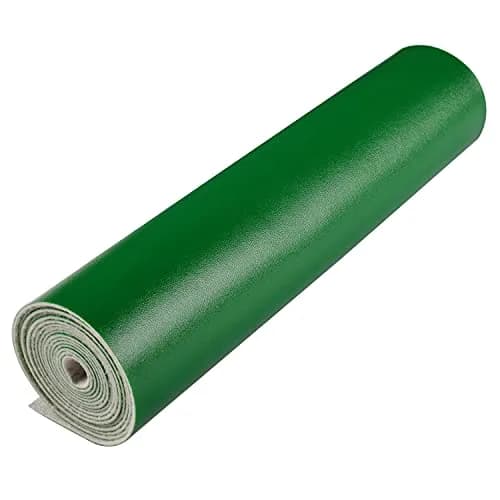 HGUAN Green Faux Leather Sheet 12"X53" | Solid Color Craft Material (70-120 chars) thumbnail 3