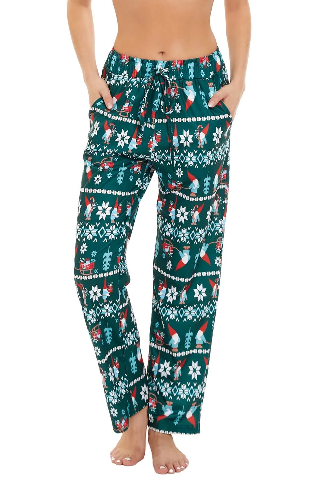 BATHRINS Womens Comfy Lounge Pants Wide Leg Drawstring Cotton Blend | Soft, Breathable & All-Season (70-120 chars)