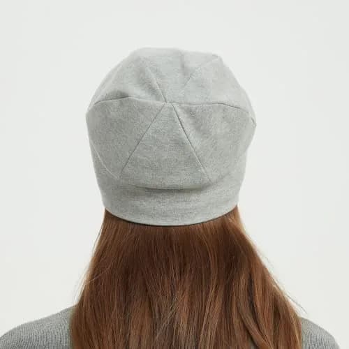 Radia Smart EMF Protection Slouch Beanie Grey | 5G Blocking RF Shielding Hat thumbnail 5