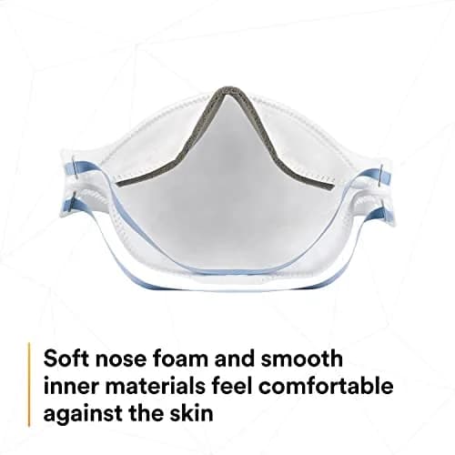 3M Aura Particulate Disposable Respirator 9205+ N95 (20-Pack, White) | NIOSH Approved for 95% Filtration thumbnail 8