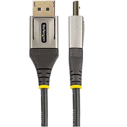 StarTech.com 6.6ft (2m) VESA Certified DisplayPort 1.4 Cable | 8K 60Hz HDR thumbnail 3