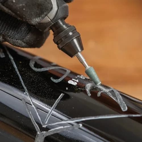 Dremel Carving & Engraving Rotary Tool Accessory Kit 11 Pieces | Versatile Micro Set for Precision Carving in India thumbnail 8