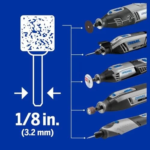 Dremel Carving & Engraving Rotary Tool Accessory Kit 11 Pieces | Versatile Micro Set for Precision Carving in India thumbnail 4
