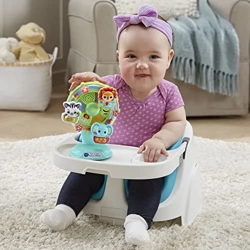 VTech Turn and Learn Ferris Wheel Musical Toy | 16.5cm (6.5") x 19cm (7.5") x 8.1cm (3.2") thumbnail 5