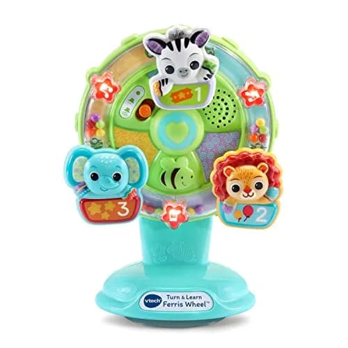 VTech Turn and Learn Ferris Wheel Musical Toy | 16.5cm (6.5") x 19cm (7.5") x 8.1cm (3.2") thumbnail 1
