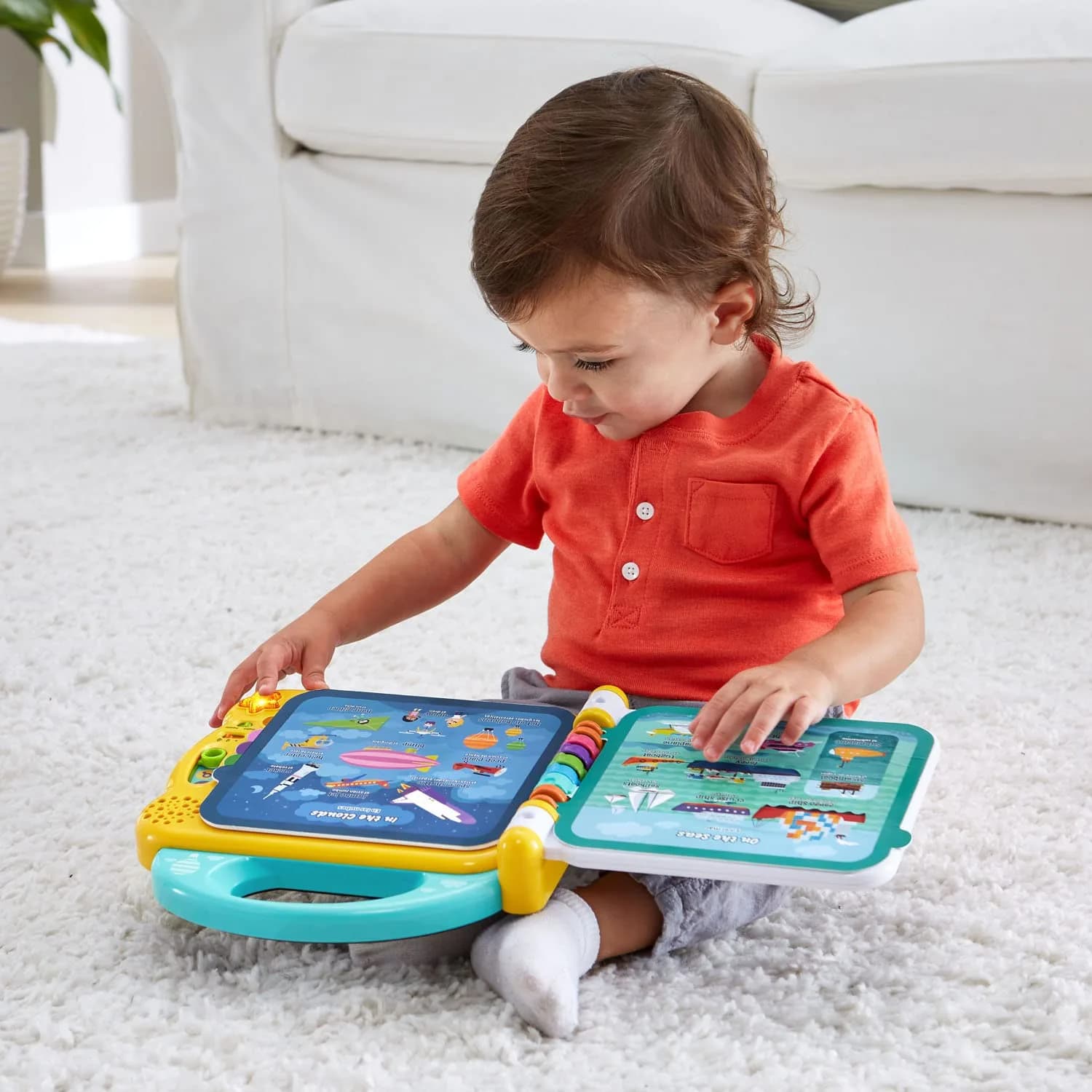 LeapFrog 100 Things That Go Interactive Book | Bilingual English Spanish Learning Toy - view 7