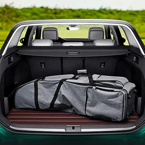 Partage Golf Travel Bag with Wheels & Padded Protection, 132 cm (51 Inches) | Gray thumbnail 7
