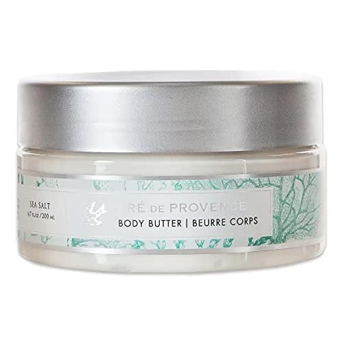 Pre de Provence Shea Butter Body Butter Sea Salt 195.6 ml (6.7 Fl Oz) | French Artisanal Skincare thumbnail 1