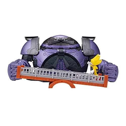 Sonic The Hedgehog 2 Movie Giant Eggman Robot Playset | 2.5" Action Figure Battle Set for Kids thumbnail 4