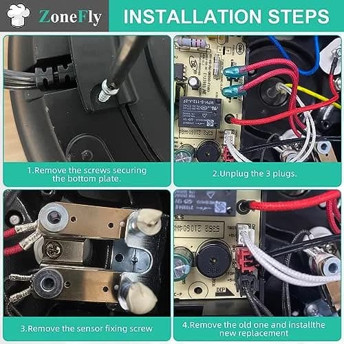 ZoneFly Pressure Sensor Switch for Instant Pot Duo 6 Qt | Replaces C6/E4 Error Codes thumbnail 4