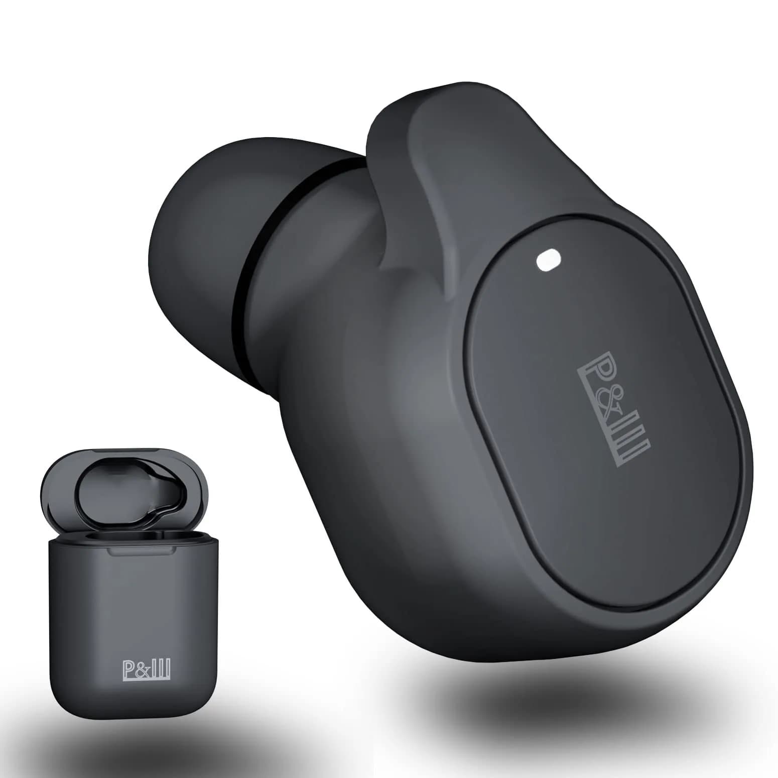 P&LLL Bluetooth Mini Earbud Wireless Invisible Pro Headset with Charging Case | 8 Hrs Playtime, Noise Cancelling - main product image