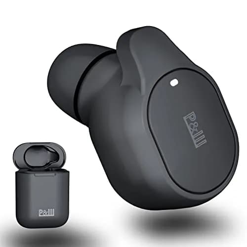 P&LLL Bluetooth Mini Earbud Wireless Invisible Pro Headset with Charging Case | 8 Hrs Playtime, Noise Cancelling thumbnail 1