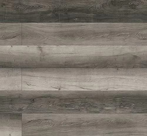 MSI Luxury Vinyl Flooring | Glendale Plaza Dark Gray | 7" x 48" | Waterproof, Scratch & Stain Resistant thumbnail 1