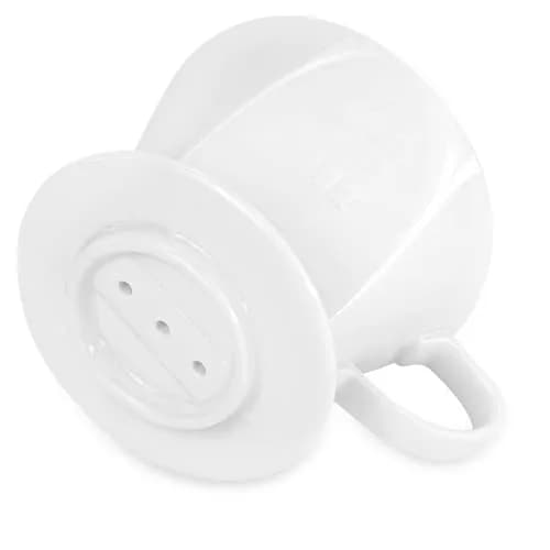 LHUKSGF Pour Over Ceramic Coffee Dripper 300ml | Handcrafted Ceramic Coffee Maker for Fresh Brew thumbnail 6