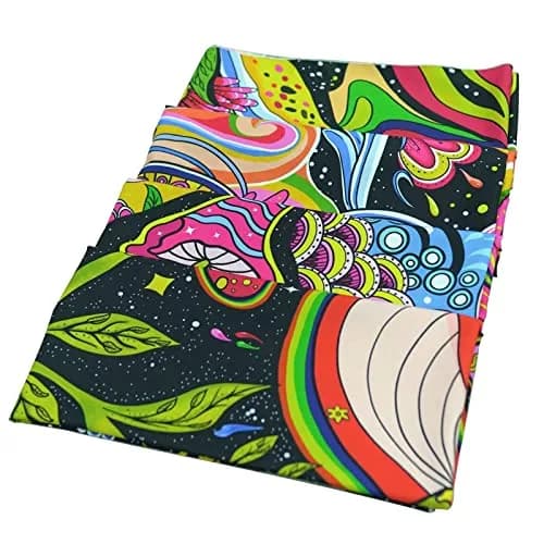 Lunerfex Mushroom Tapestry Pink Flowers 60×80 Inches | Vibrant Floral Wall Hanging for Bedroom & Living Room thumbnail 7