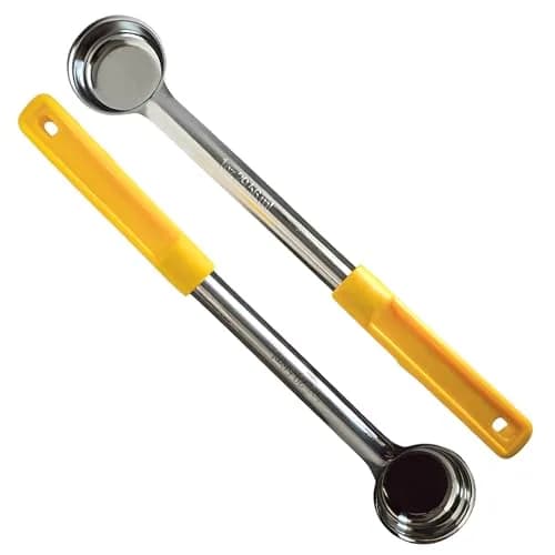 Habanerofire 1 oz (29.5 ml) Solid Stainless Steel Portion Control Ladle Spoodle - Pack of 2 | Precise Serving for Weight Loss & Catering thumbnail 1