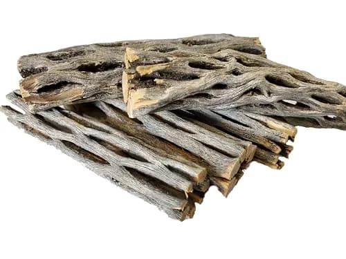 SoShrimp Natural Cholla Wood Aquarium Decoration 4 Inch (5 Pack) | Safe for Shrimp, Hermit Crabs, and Fish thumbnail 1