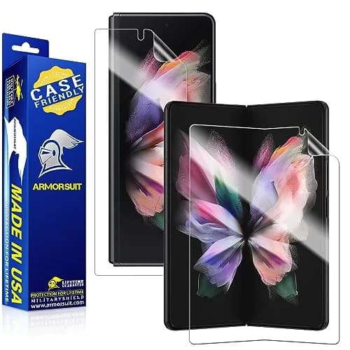 ArmorSuit MilitaryShield Screen Protector for Samsung Galaxy Z Fold 3 | HD Clear, Case Friendly, Self-Healing thumbnail 1