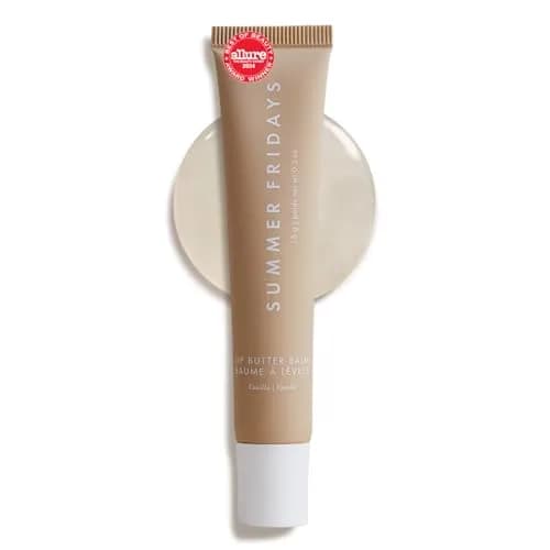 Summer Fridays Lip Butter Balm Vanilla 0.5 Oz (14.2g) | Vegan Lip Mask for Instant Moisture & Shine thumbnail 1