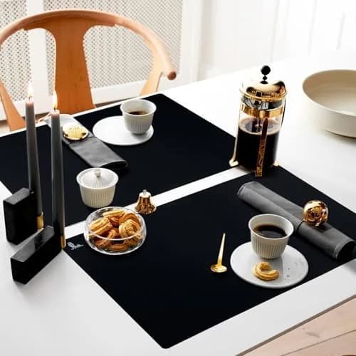 Folksy Super Kitchen Thick Silicone Counter Mat 60cm x 40cm | Food-Grade BPA-Free & Heat Resistant thumbnail 9