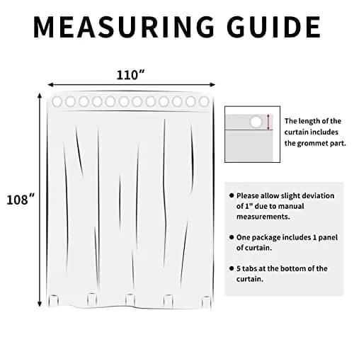 Easy-Going Outdoor Curtains for Patio 110x108 inch Khaki | Waterproof Windproof Privacy Panel thumbnail 8