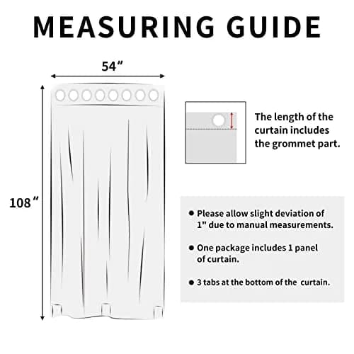 Easy-Going Outdoor Curtains for Patio 54x108 inch Beige | Waterproof & Windproof thumbnail 8
