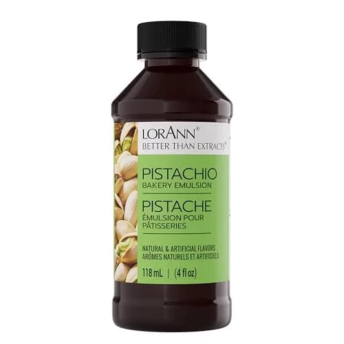 LorAnn Oils Pistachio Emulsion & Flavoring For Baking | Bakery-Grade, Gluten-Free, USA Made, 4 Fl Oz thumbnail 1