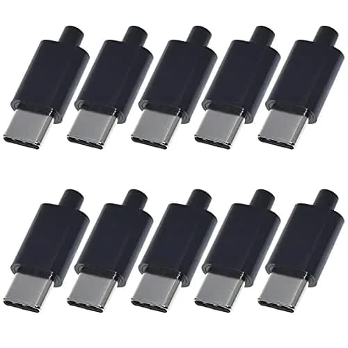 ANMBEST USB 3.1 Type C Male Connector 10-Pack | 5Gbps Data Transfer & 3A Charging thumbnail 1