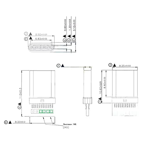 ANMBEST USB 3.1 Type C Male Connector 10-Pack | 5Gbps Data Transfer & 3A Charging thumbnail 6