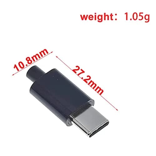 ANMBEST USB 3.1 Type C Male Connector 10-Pack | 5Gbps Data Transfer & 3A Charging thumbnail 4